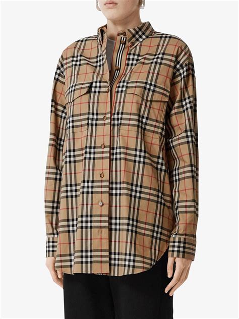 farfetch burberry tops